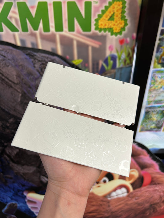 Black Friday Mario Faceplates, White (New 3DS)