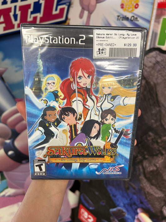 Sakura Wars: So Long, My Love Bonus Edition SEALED (PS2)