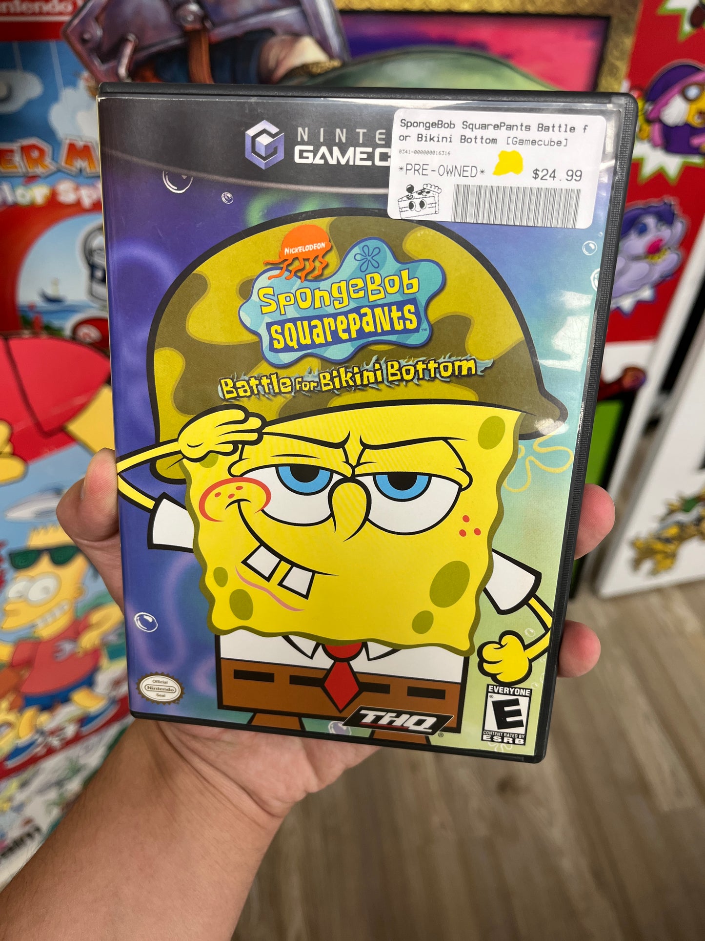 Spongebob Squarepants Battle for Bikini Bottom GameCube