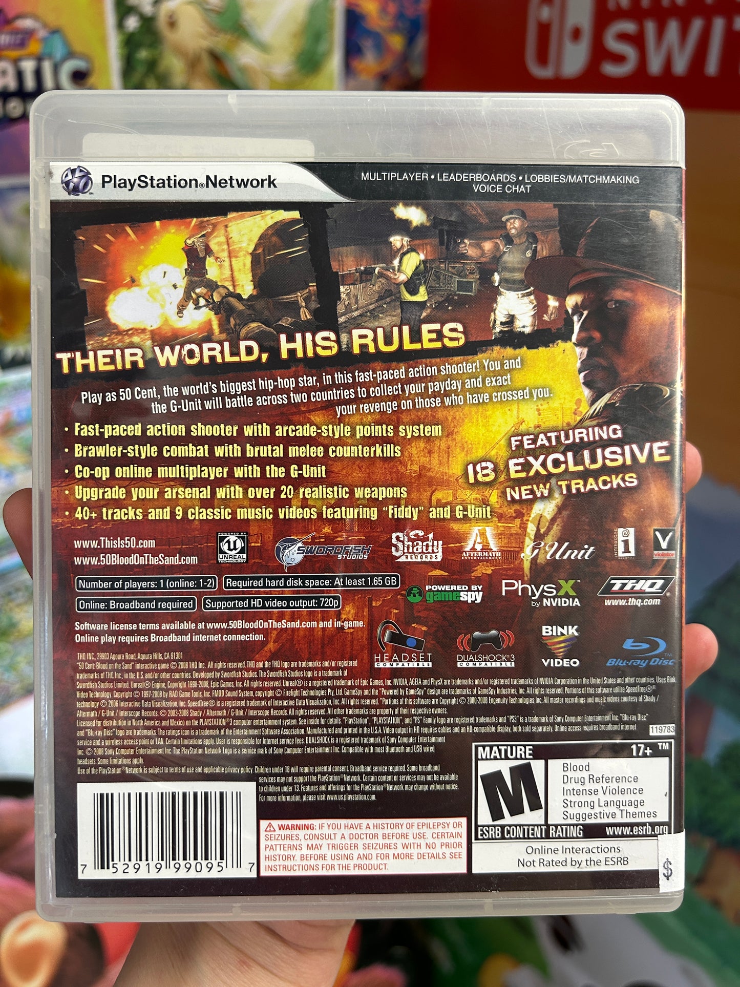 50 Cent: Blood on the Sand (PS3)