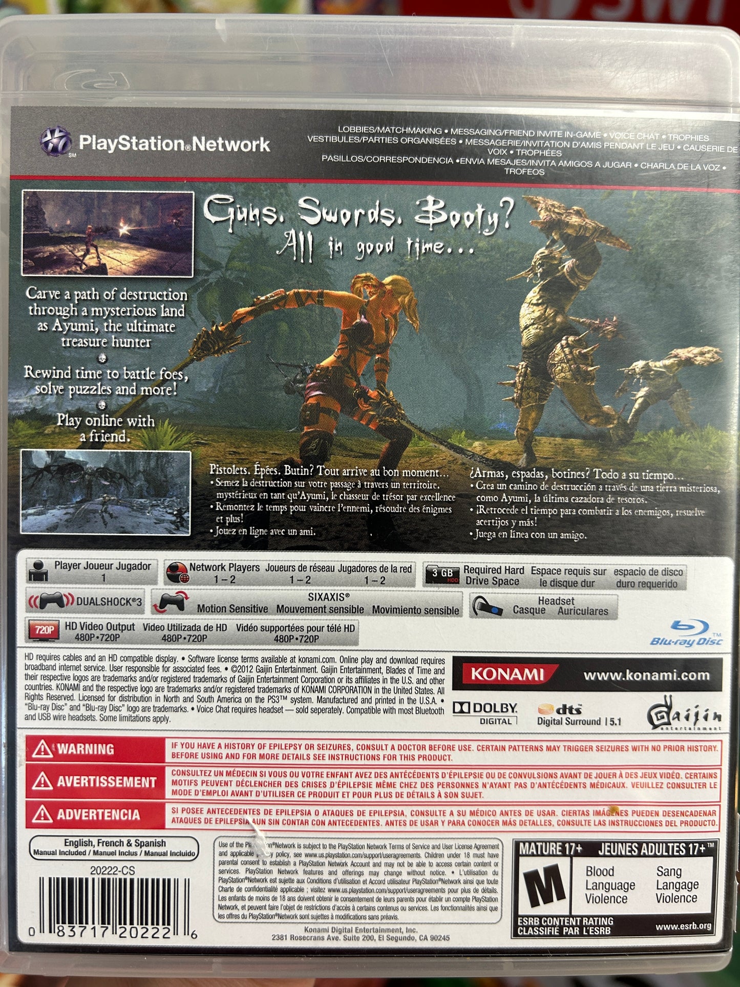 Blades of Time (PS3)