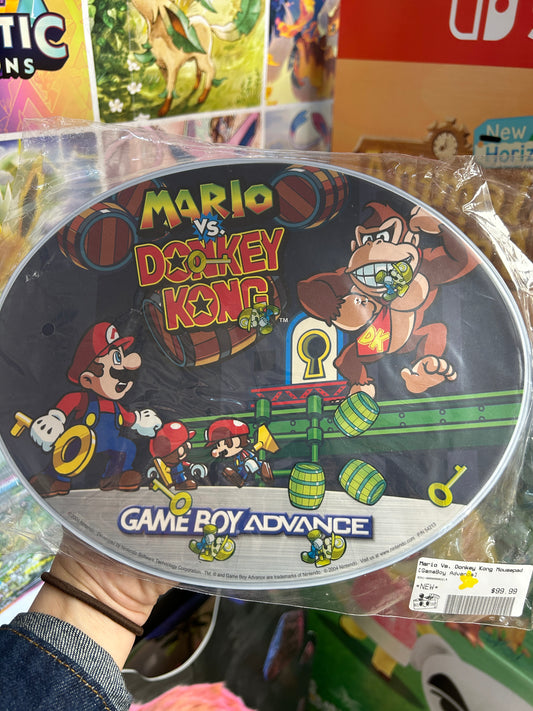 Mario Vs. Donkey Kong GBA Mousepad SEALED