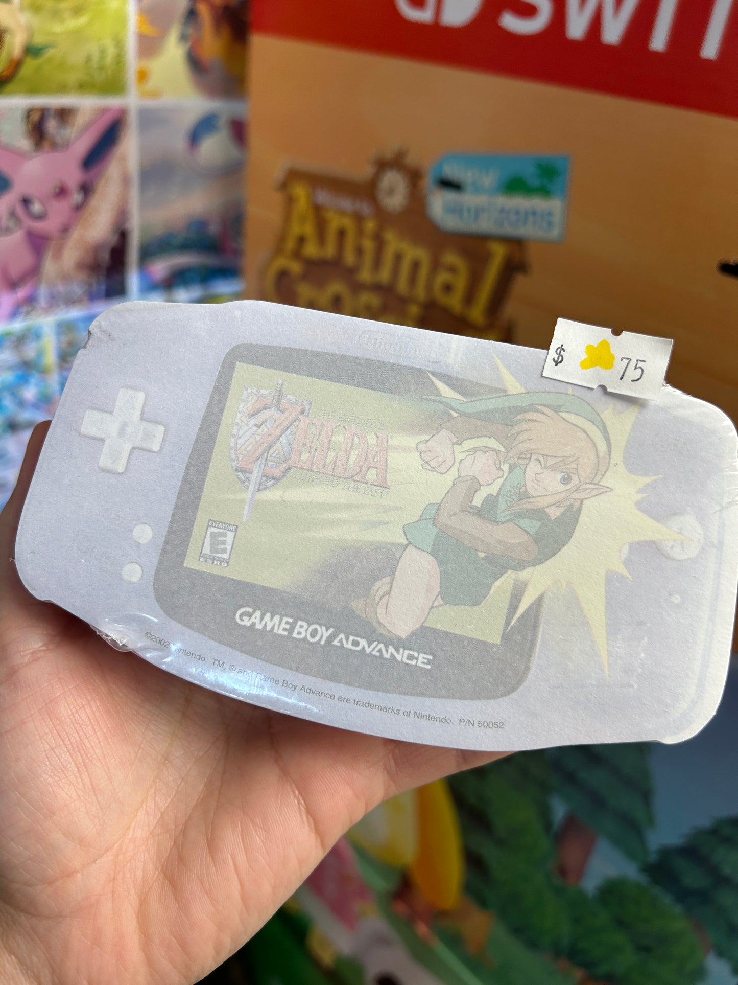 Zelda a Link to the Past GBA Promo Notepad Sealed