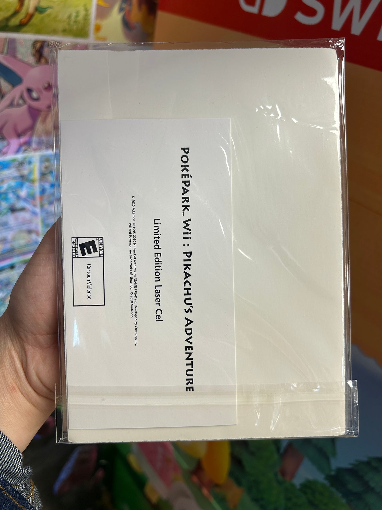 Pokepark Wii Pikachu's Adventure Promotional Giveaway