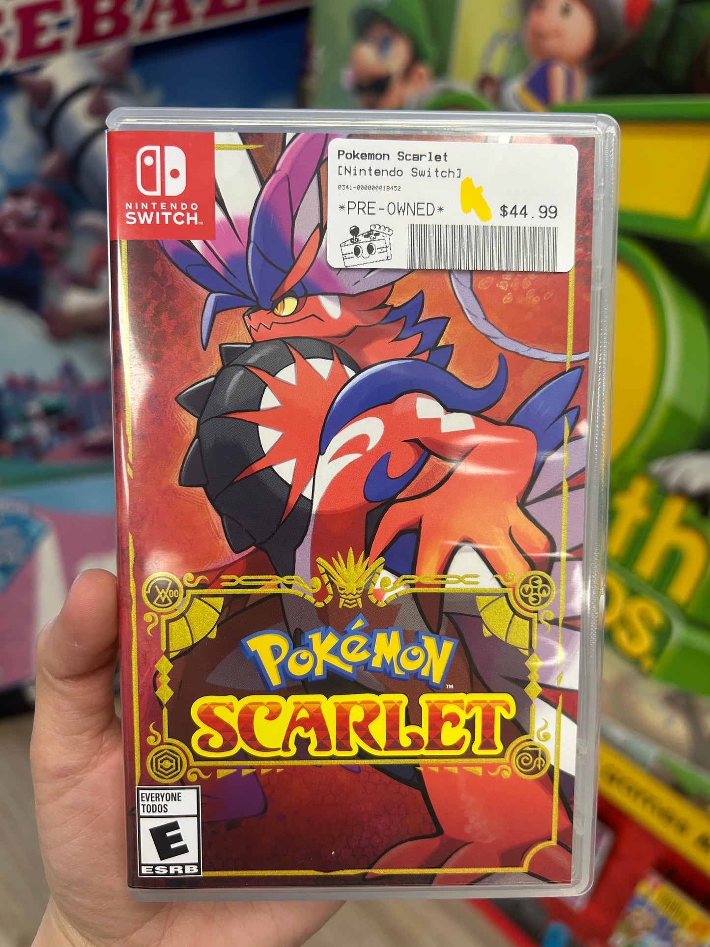 Pokemon Scarlet Switch Complete