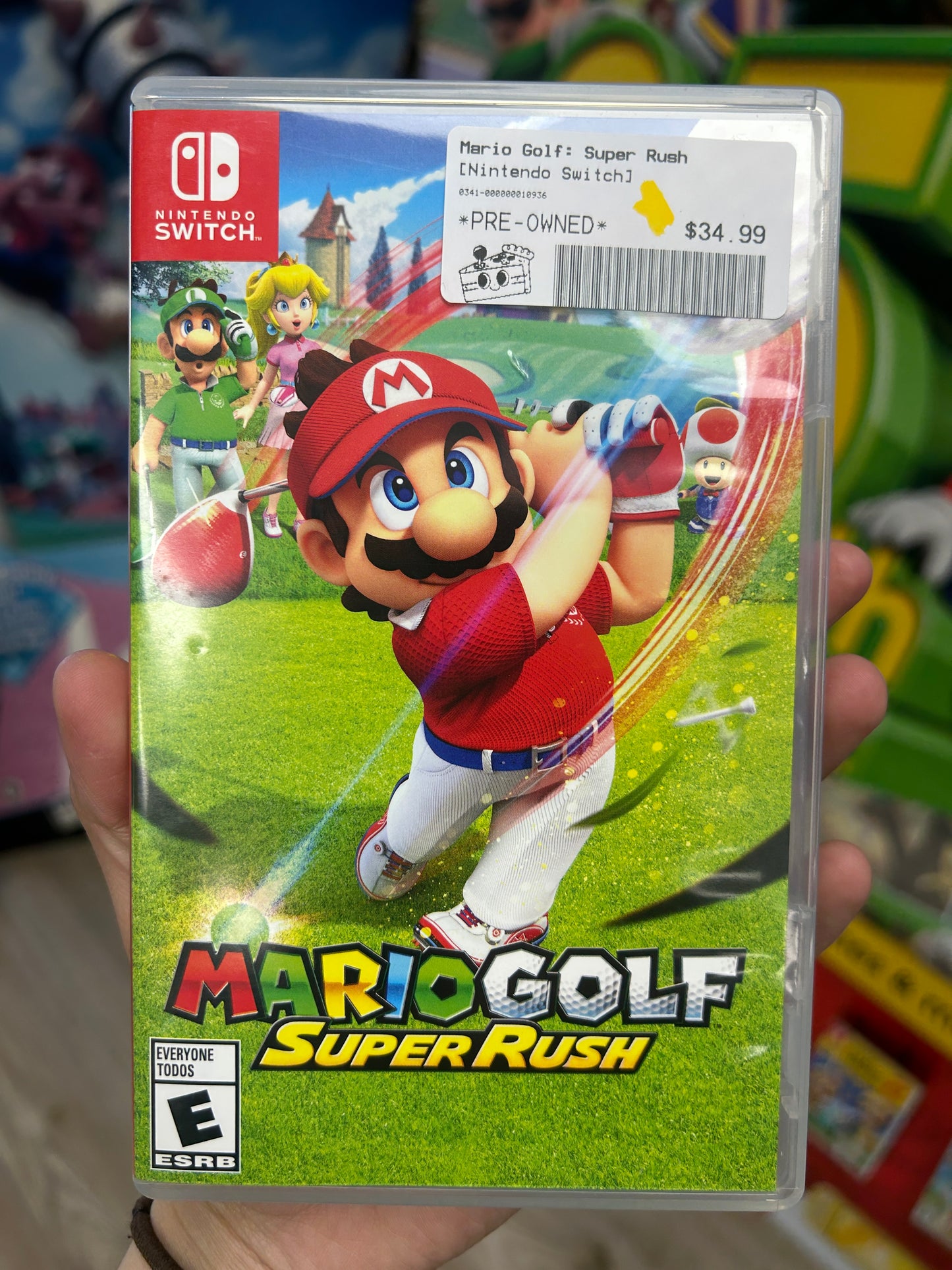 Mario Golf Super Rush Switch Complete