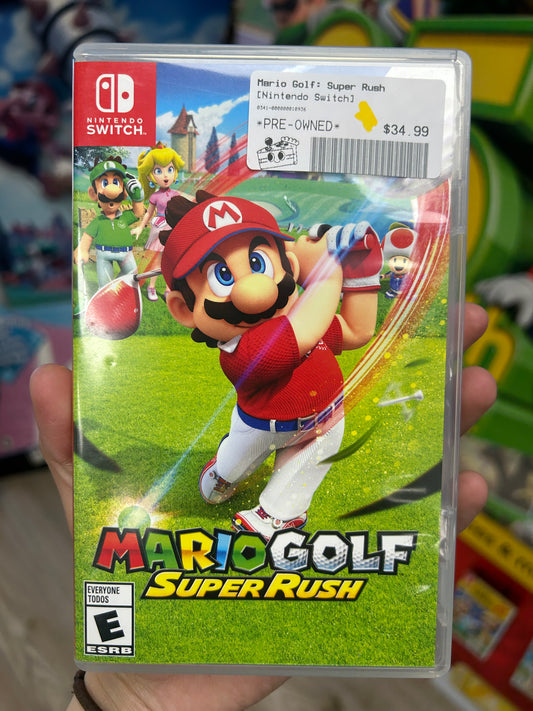 Mario Golf Super Rush Switch Complete