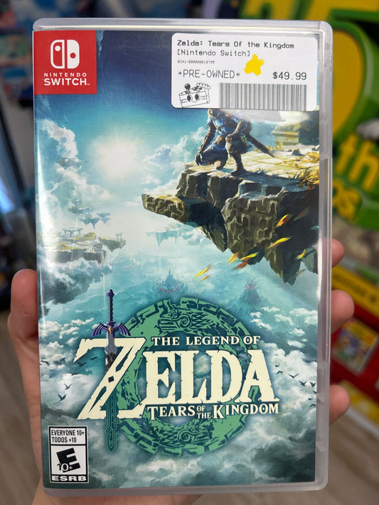 Zelda Tears of the Kingdom Switch Complete