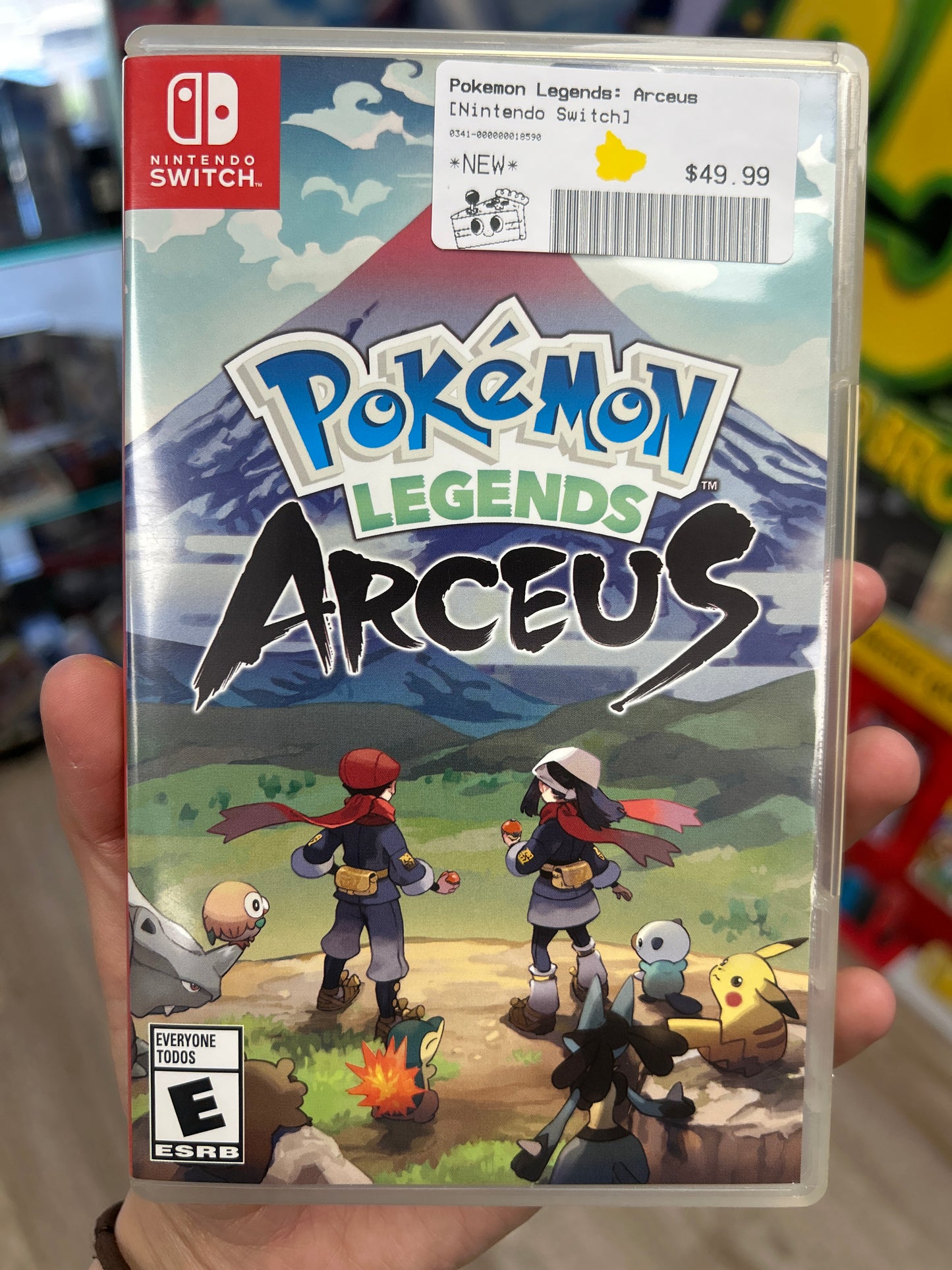 Pokemon Legends Arceus Switch Complete