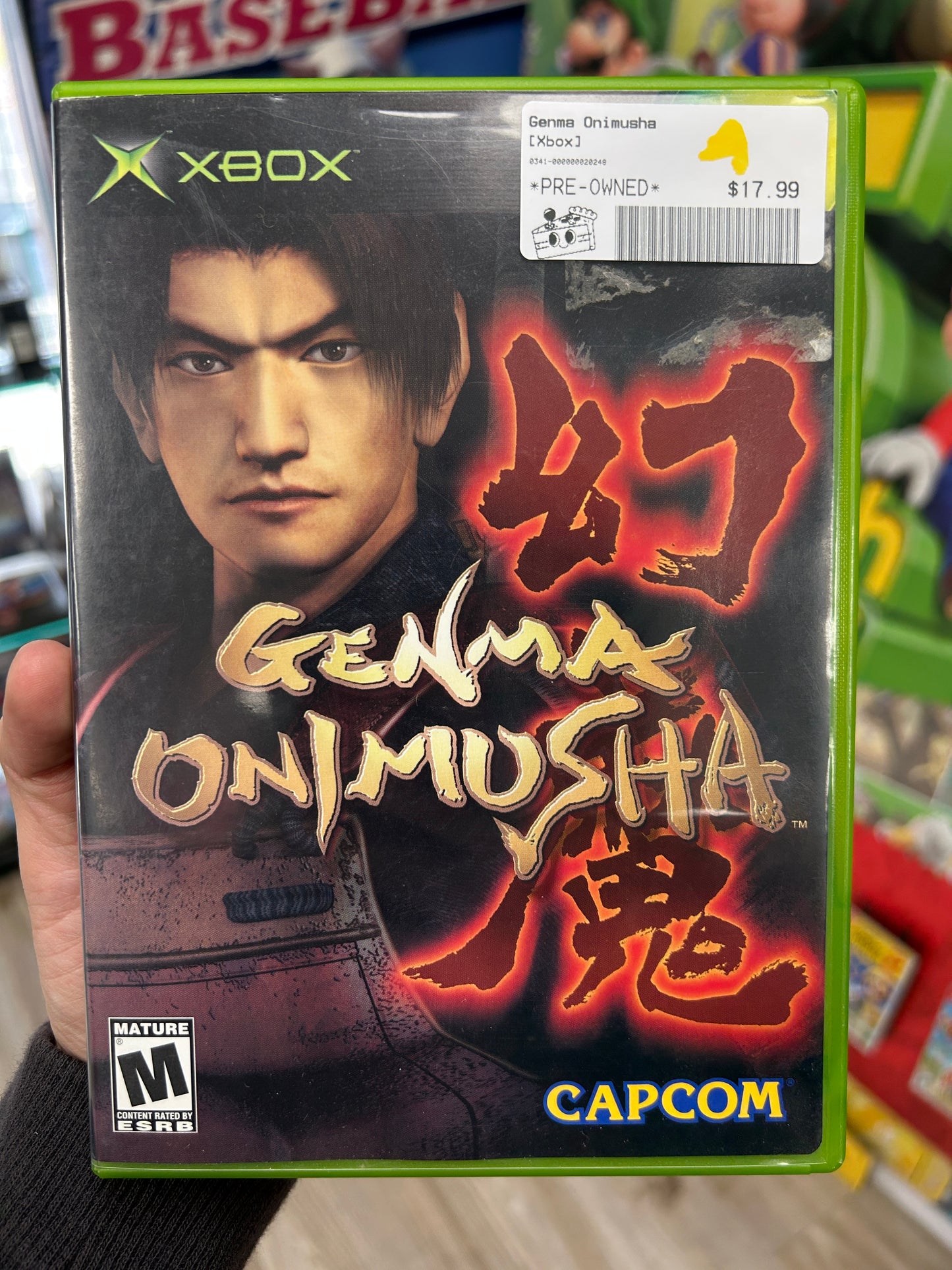 Genma Onimusha Xbox CIB