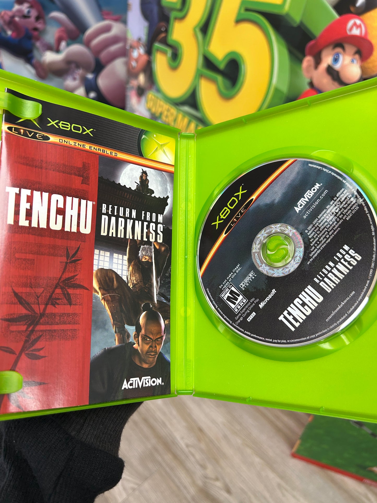Tenchu Return from Darkness Xbox CIB