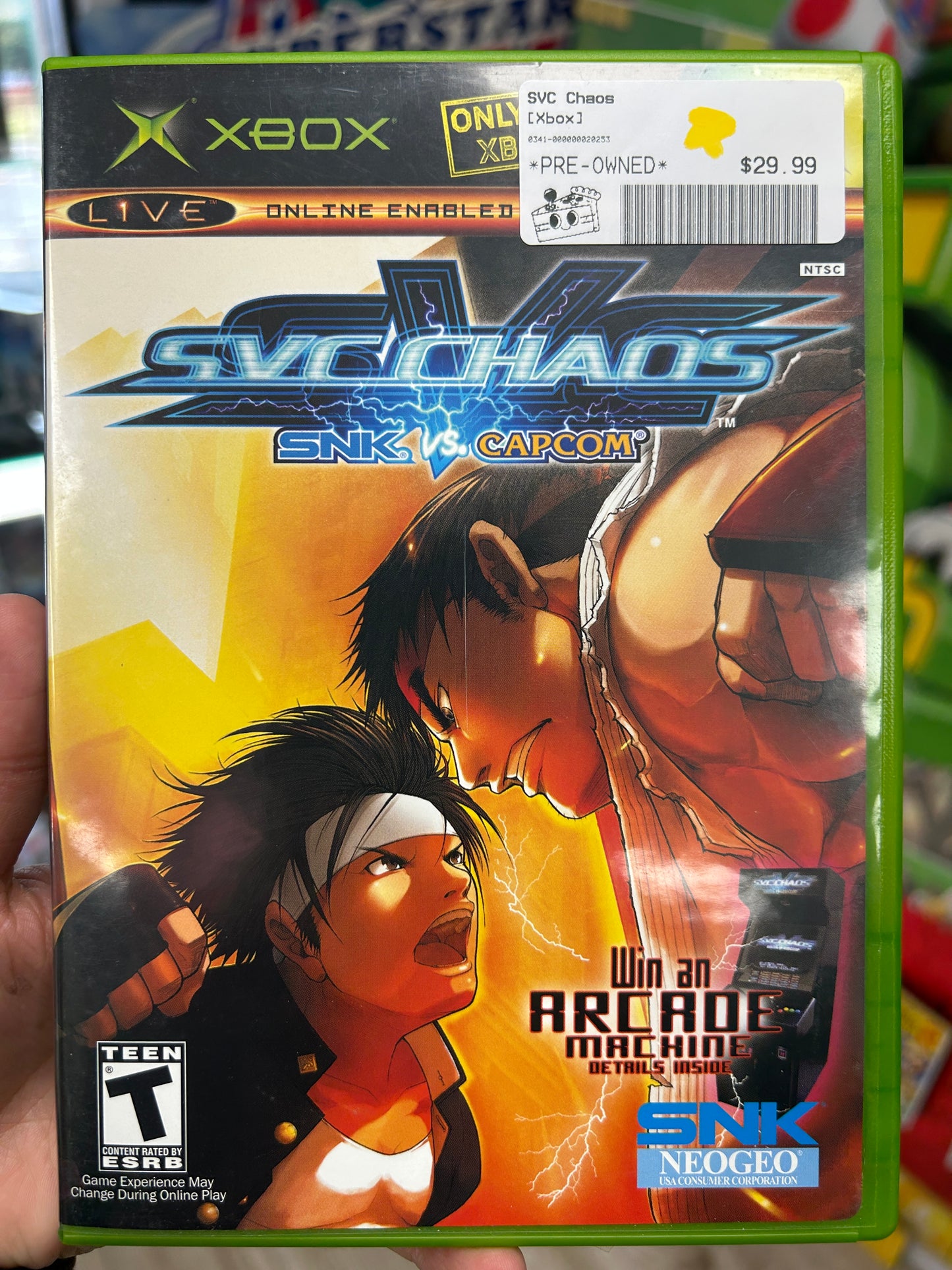 SVC Chaos Xbox CIB