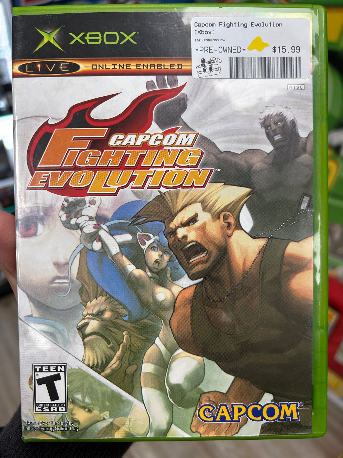 Capcom Fighting Evolution Xbox CIB