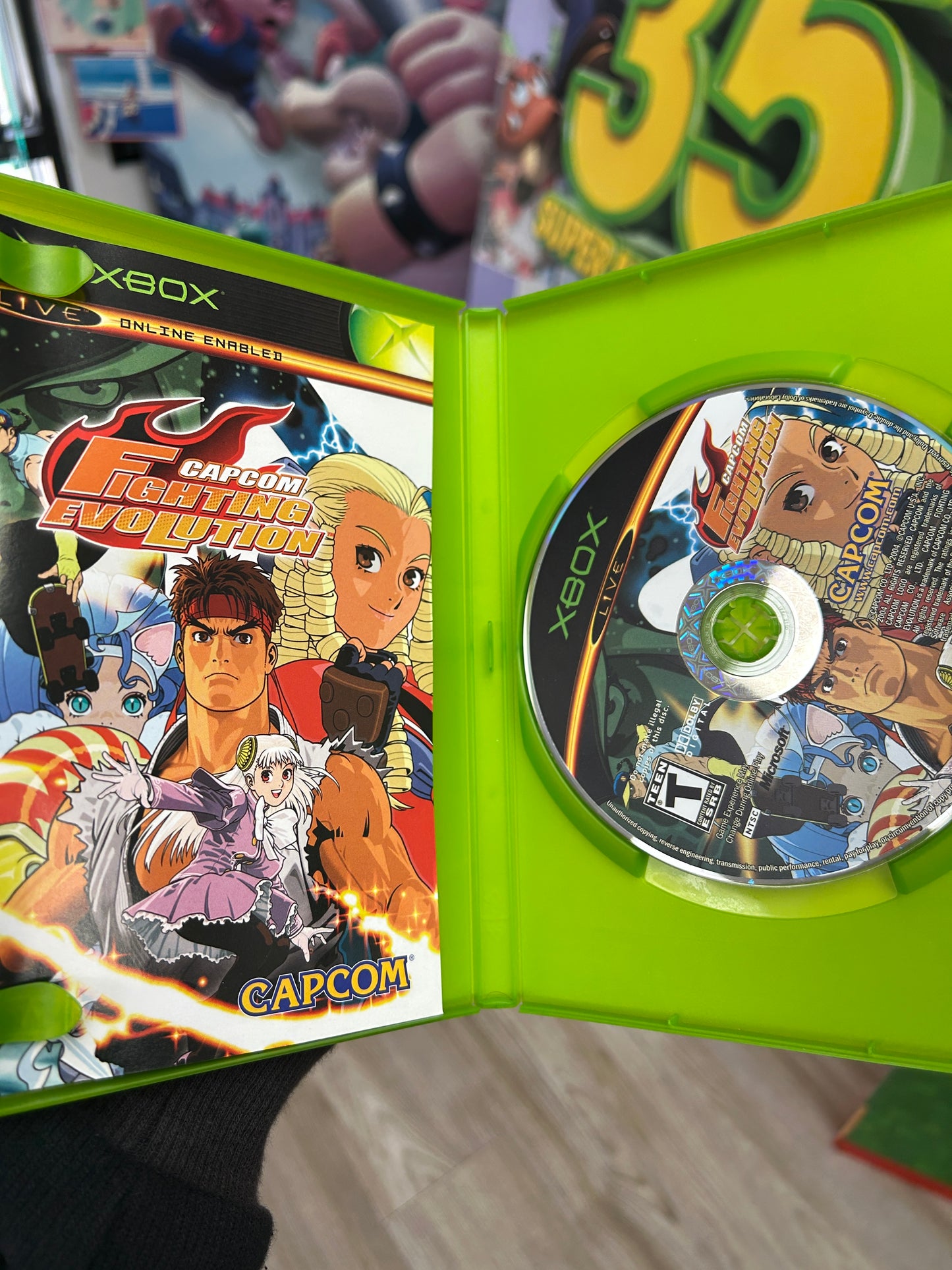 Capcom Fighting Evolution Xbox CIB