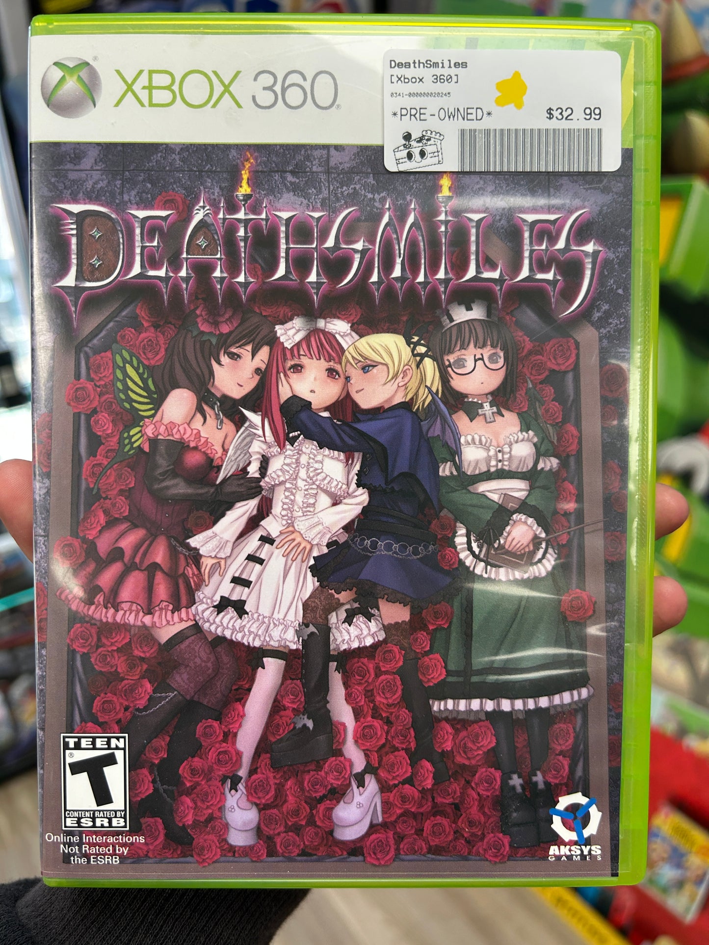 DeathSmiles Xbox 360 CIB
