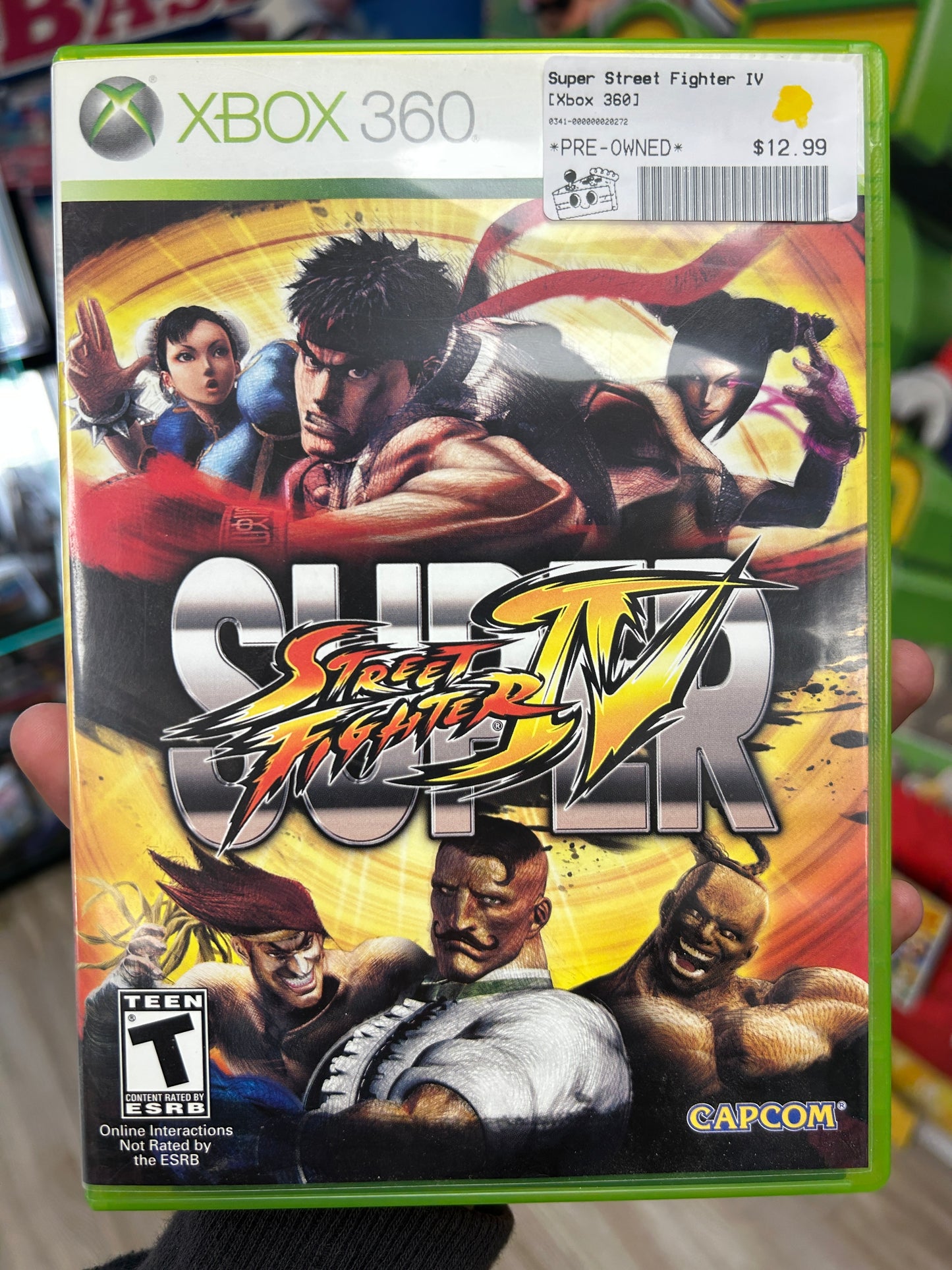 Super Street Fighter IV Xbox 360 CIB