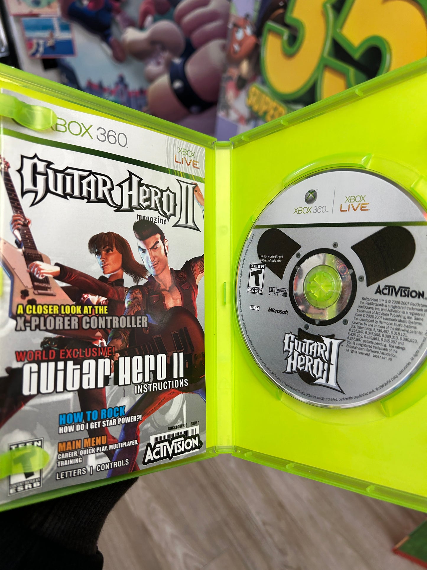 Guitar Hero II Xbox 360 CIB