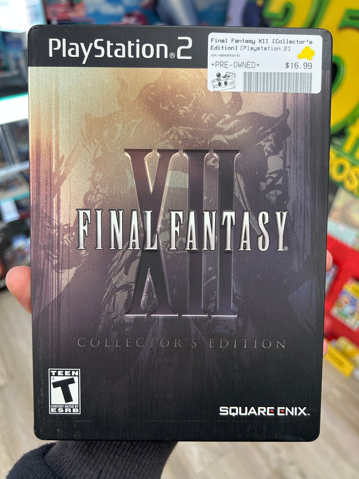 Final Fantasy XII Collector's Edition Steelbook PS2 CIB