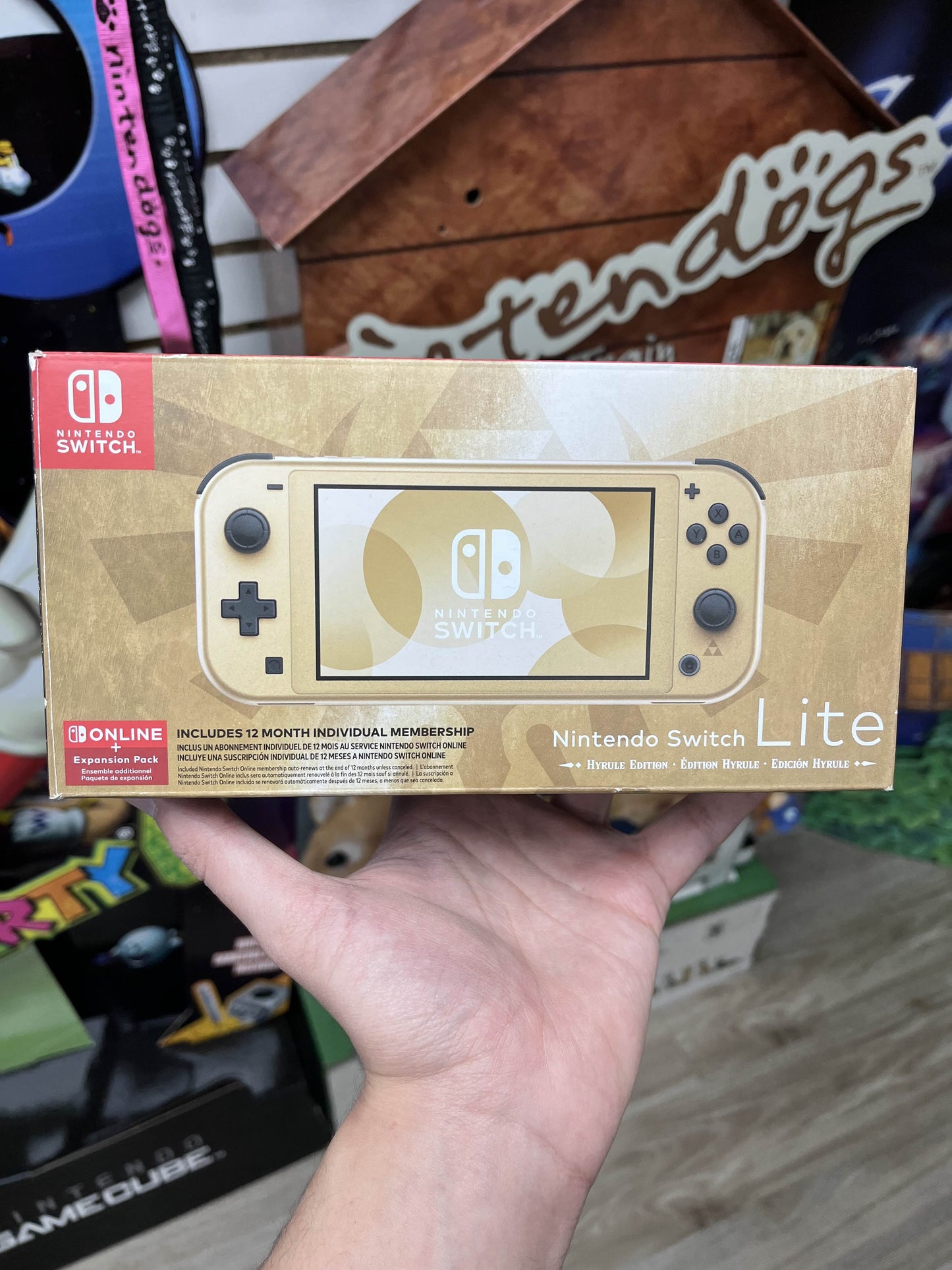 Zelda Switch Lite Complete & Clean!