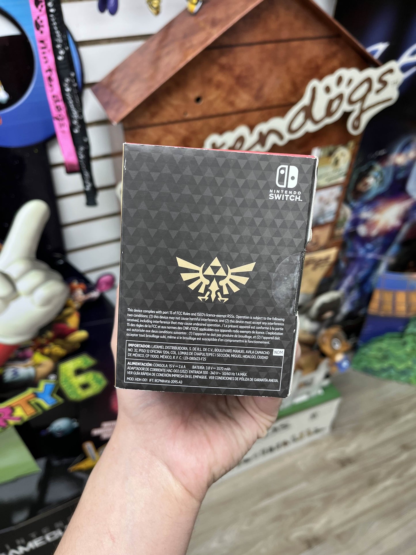 Zelda Switch Lite Complete & Clean!