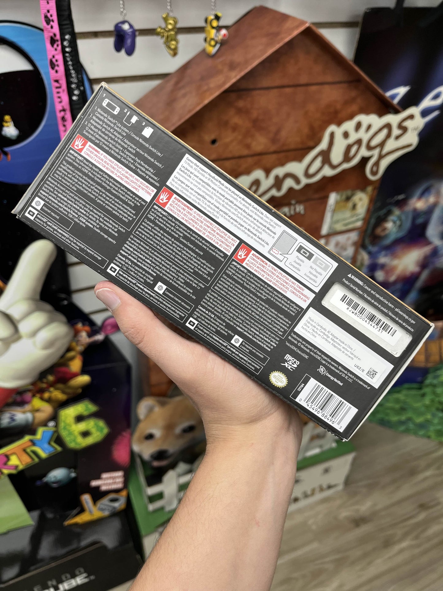 Zelda Switch Lite Complete & Clean!