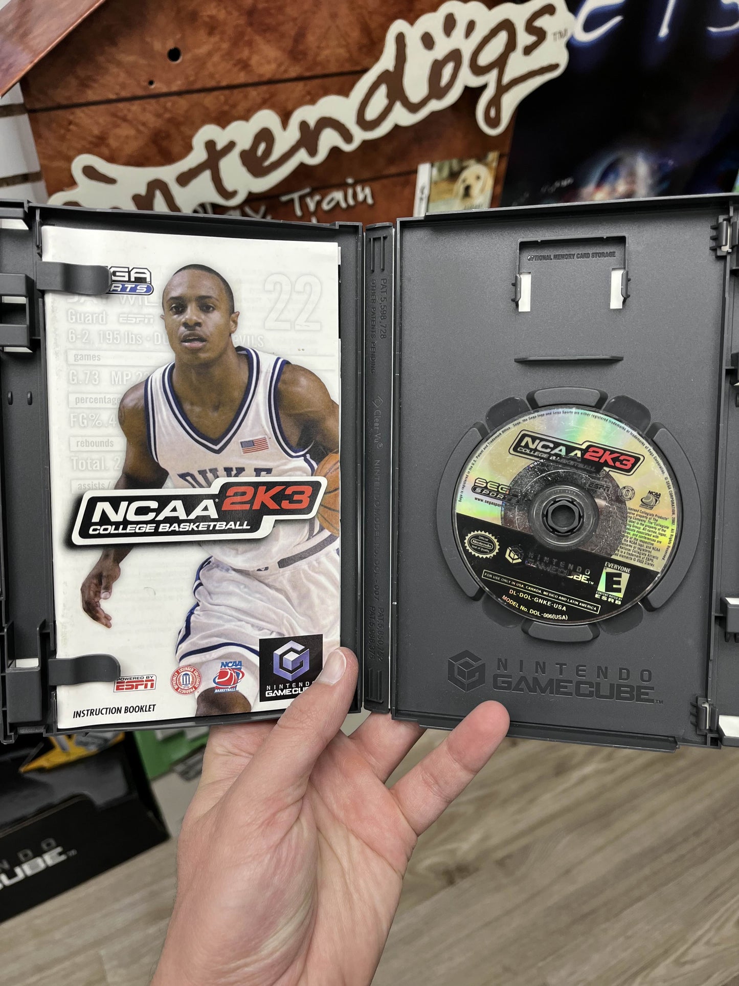 NCAA 2K3 Gamecube Complete RARE