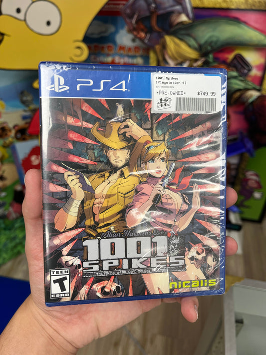 1001 Spikes PS4 Sealed *EXTREMELY RARE*