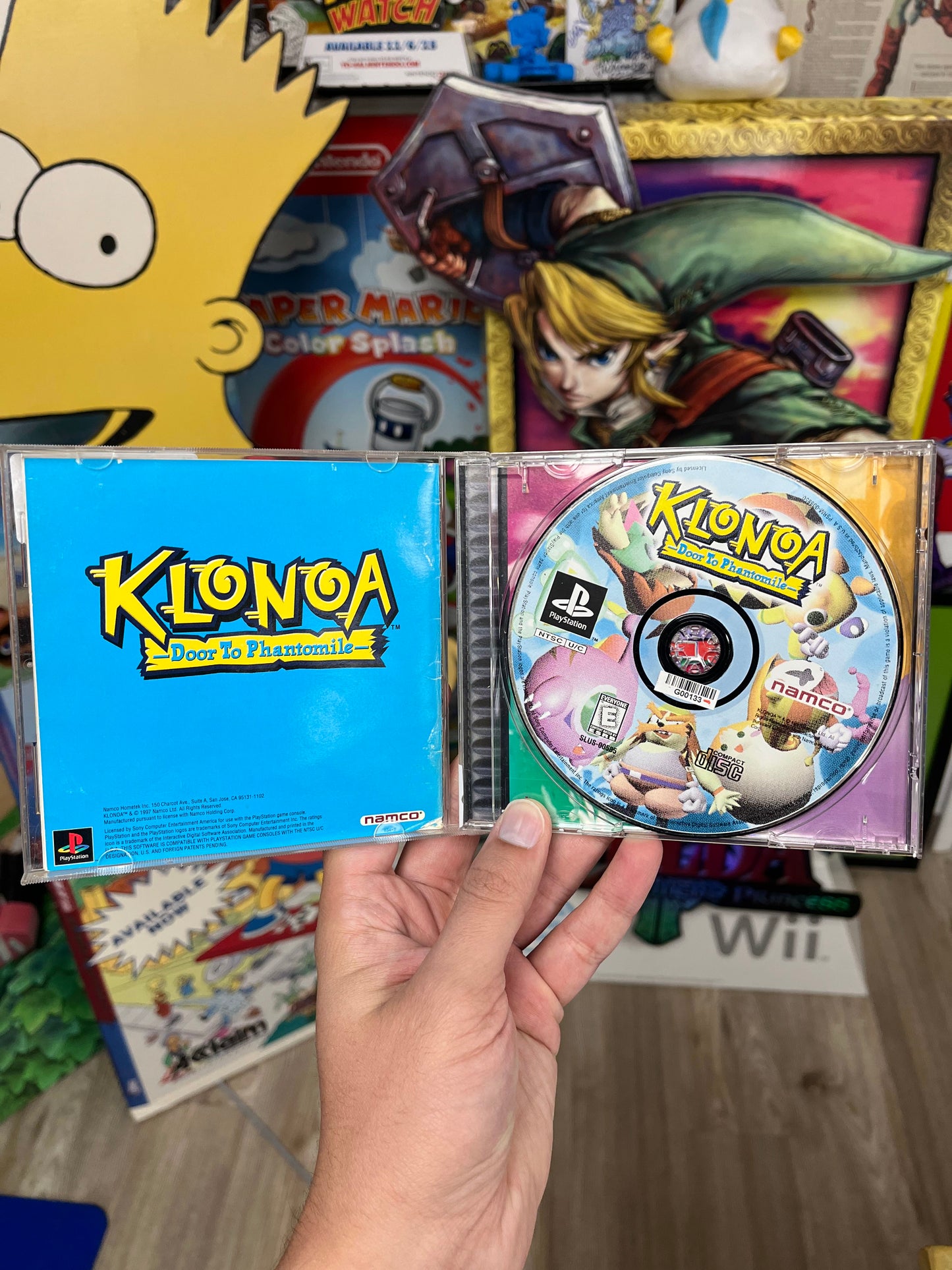 Klonoa Door to Phantomile PS1 CIB *RARE*