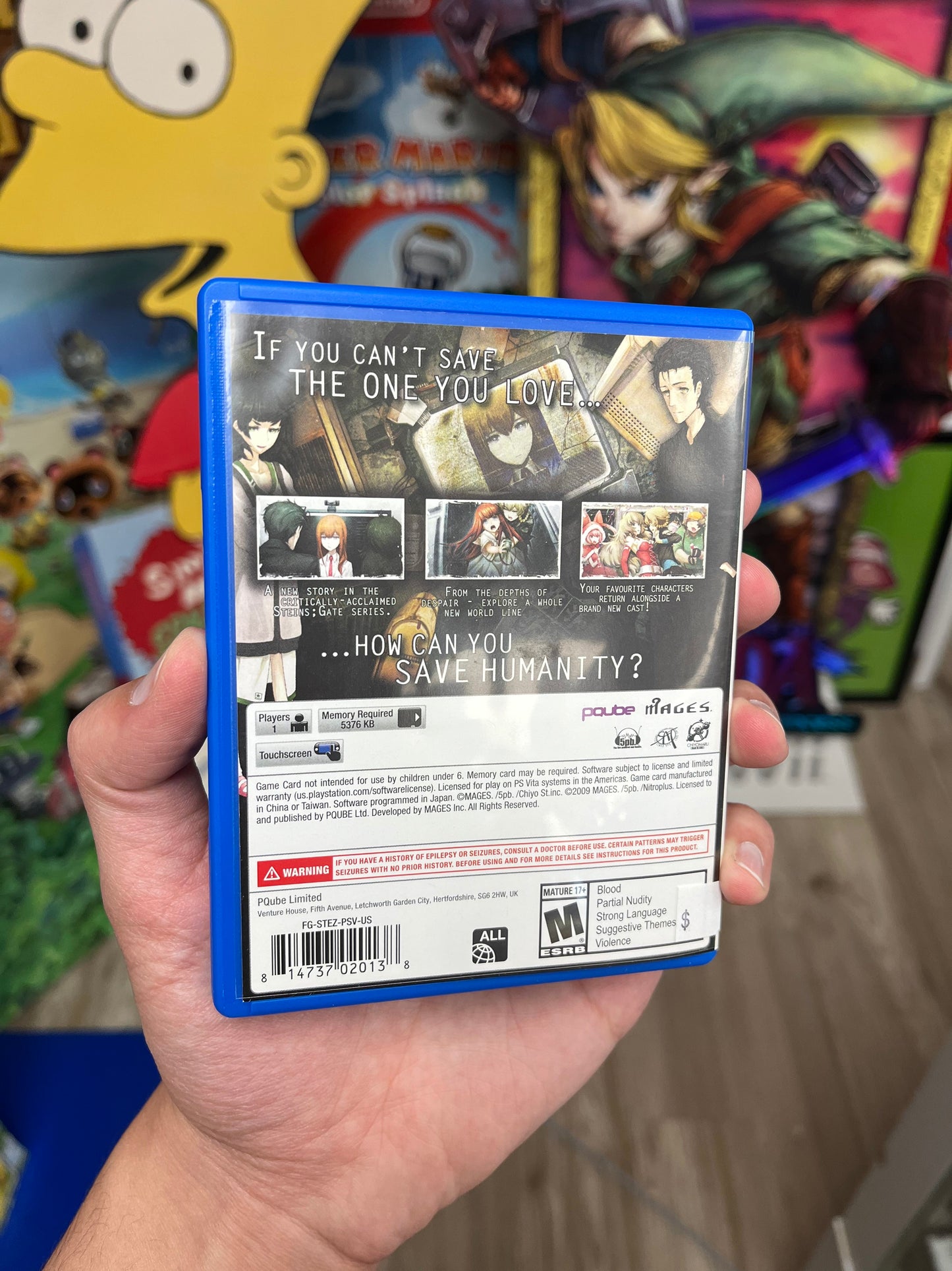 Steings Gate 0 PSP CIB