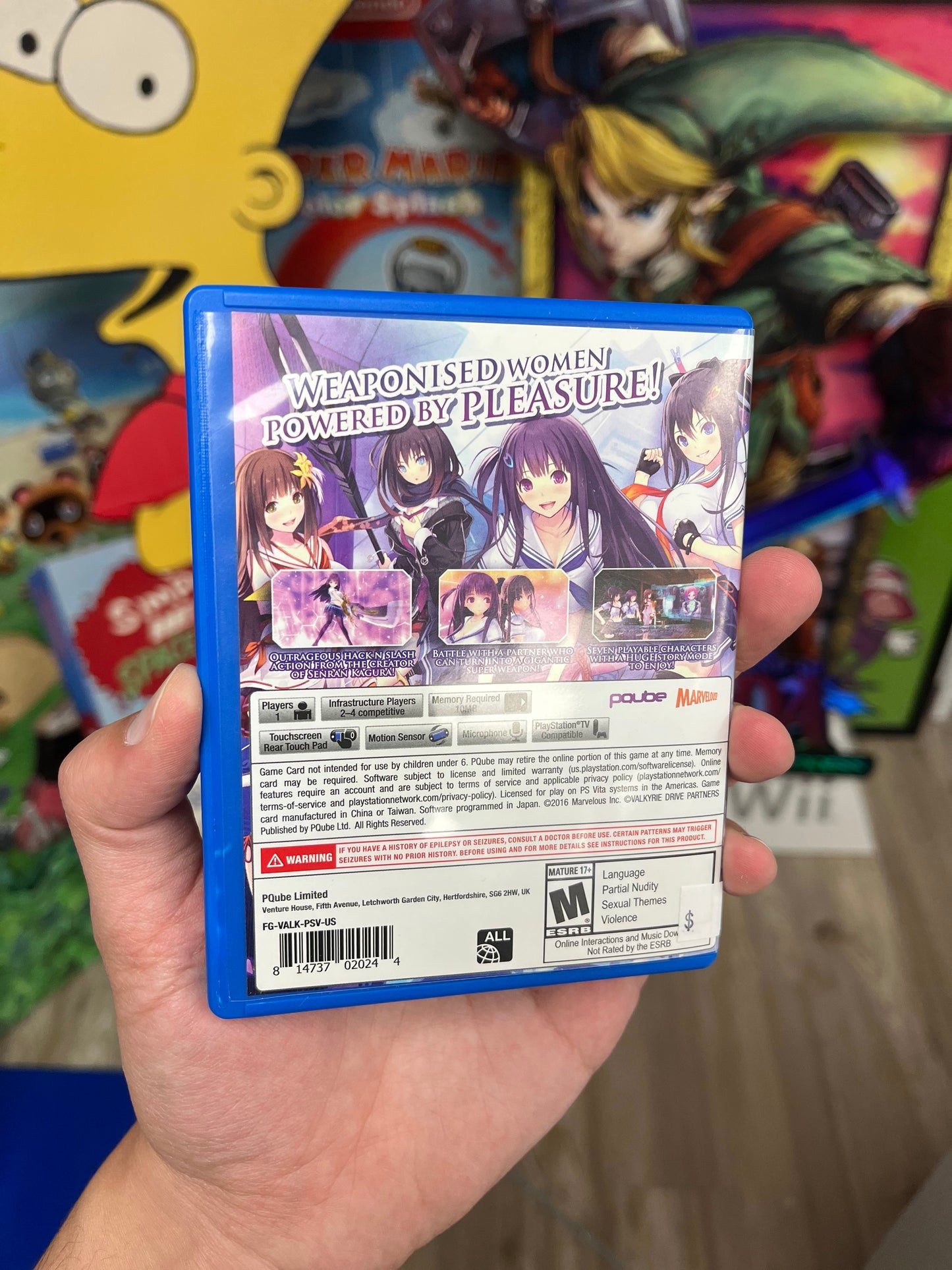 Valkyrie Drive Bhikkuni PSP CIB