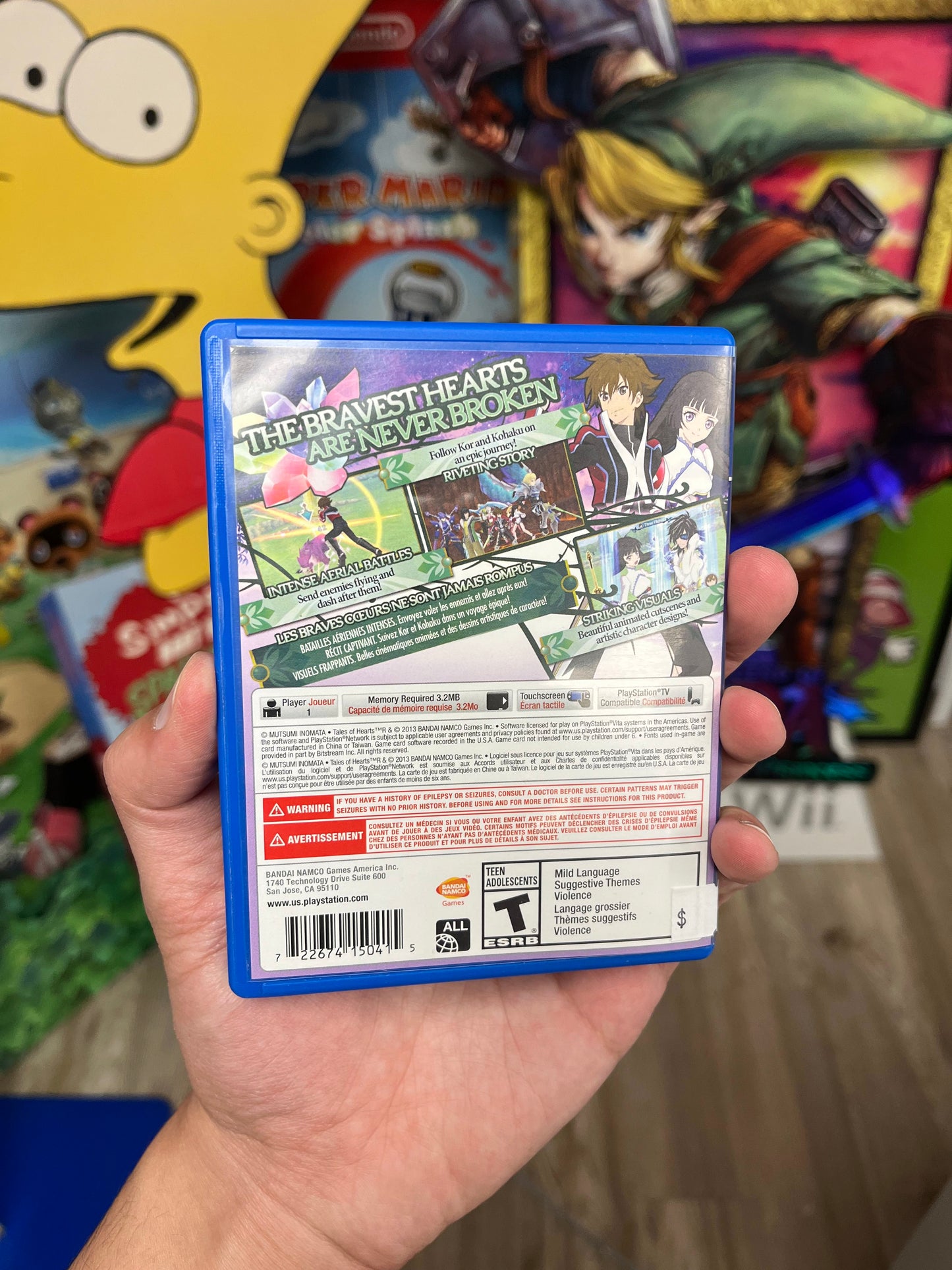 Tales of Hearts R PSP CIB