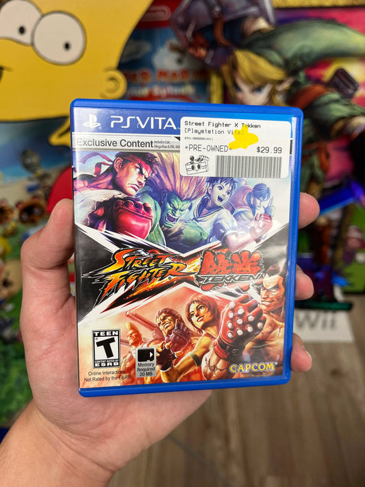 Street Fighter X Tekken PSP CIB