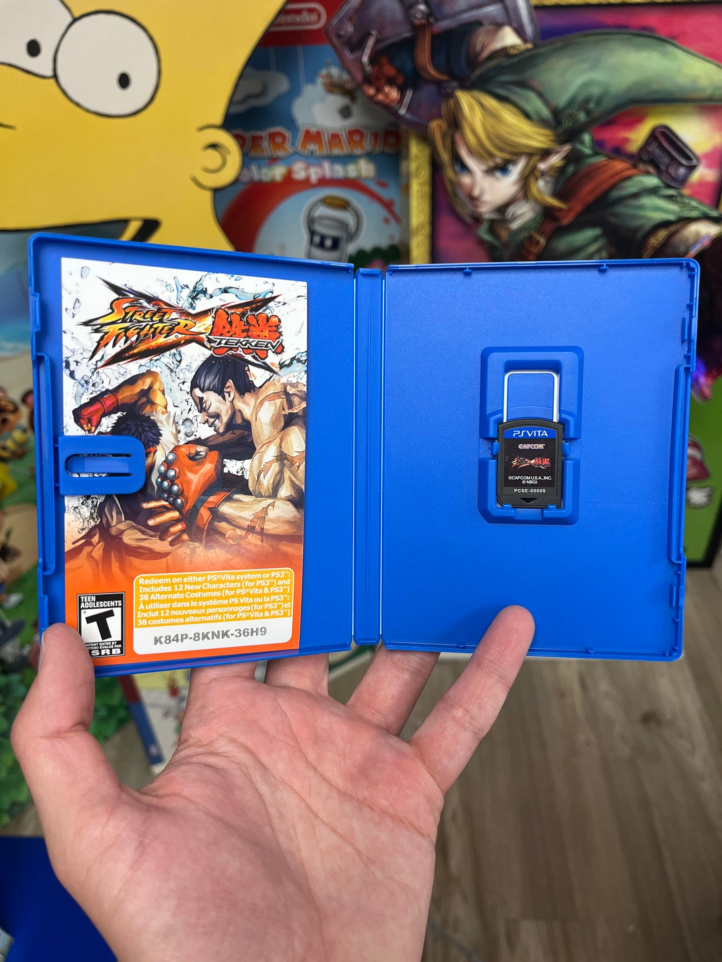 Street Fighter X Tekken PSP CIB