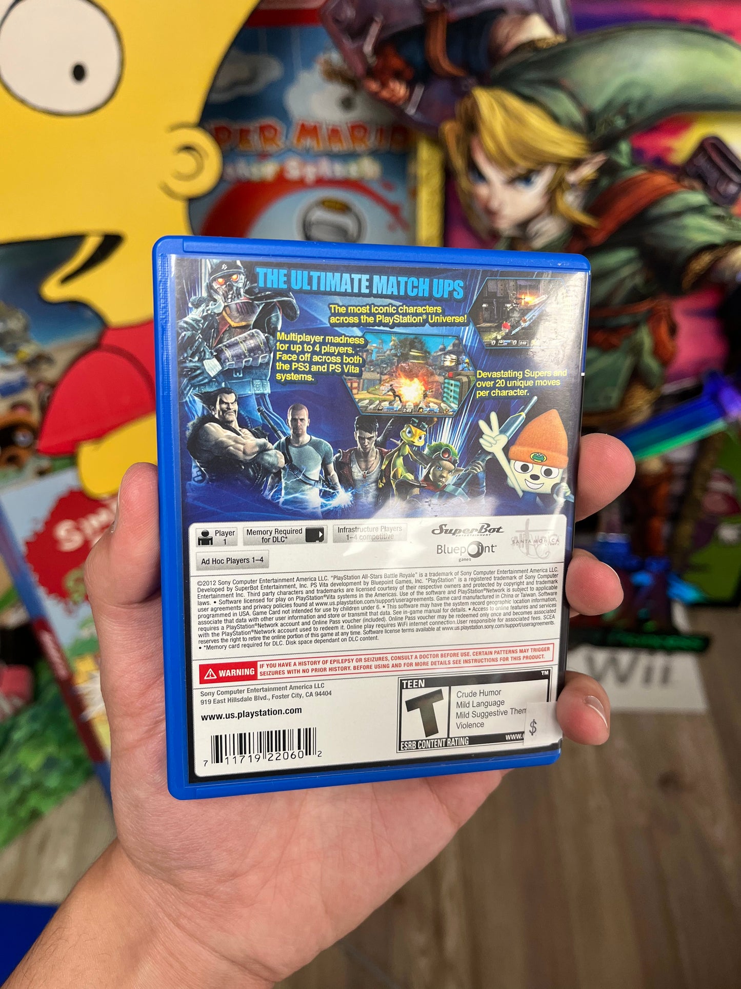 Playstation All-Stars: Battle Royale PSP CIB