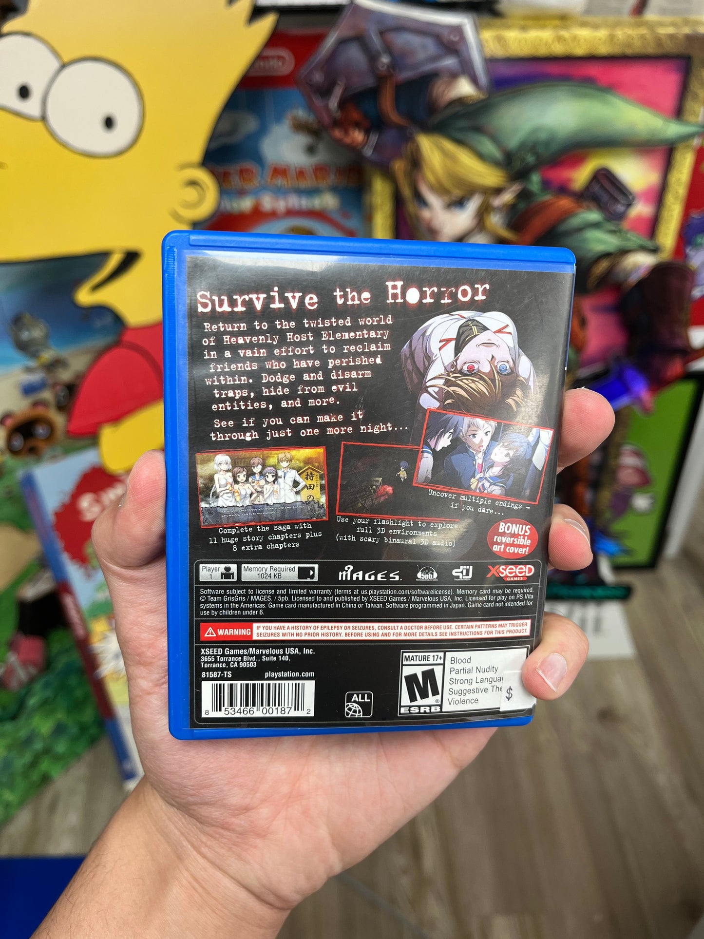 Corpse Party: Blood Drive PS Vita CIB