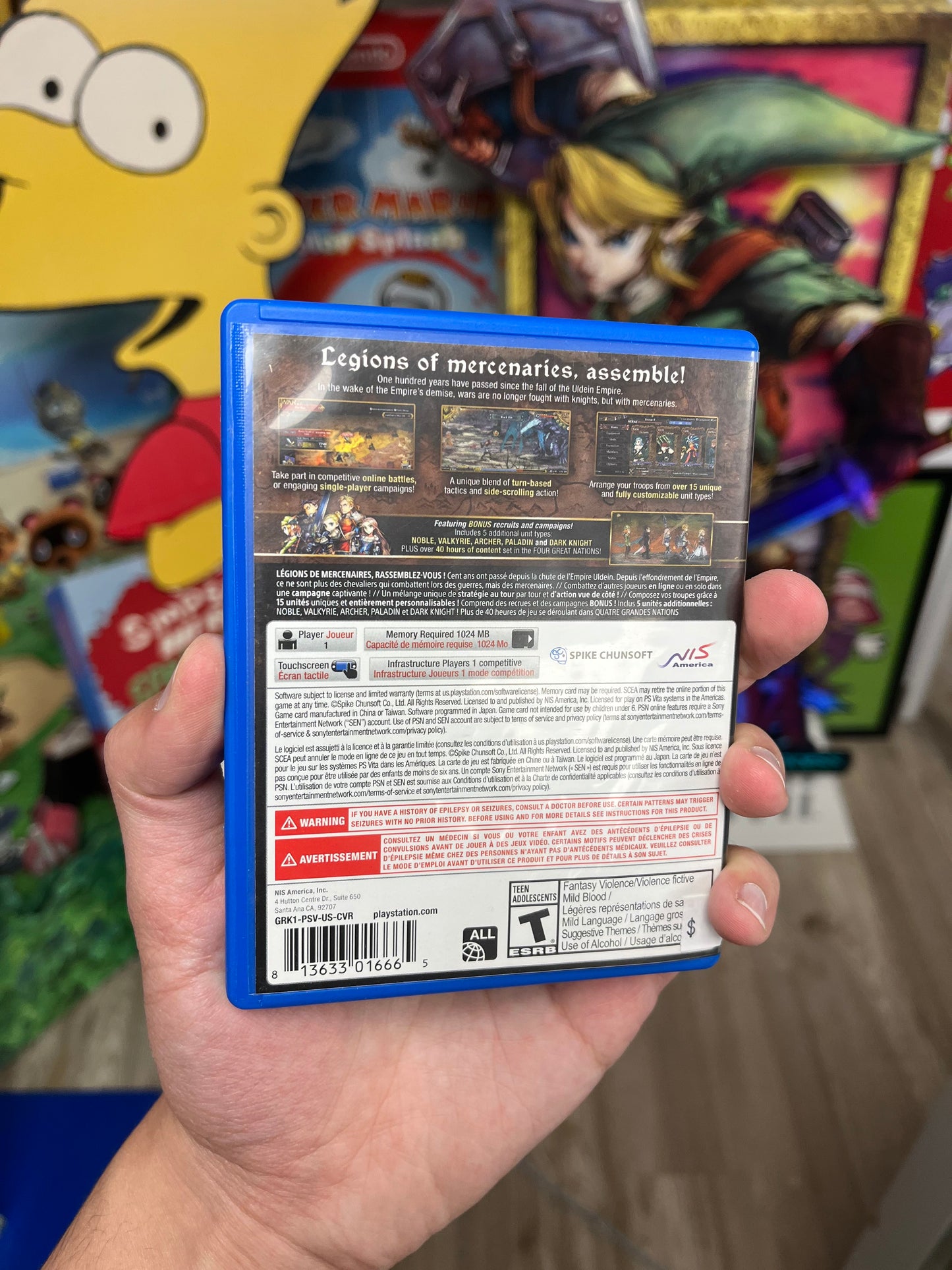 Grand Kingdom PS Vita CIB