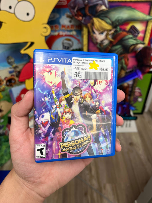 Persona 4: Dancing All Night PS Vita CIB