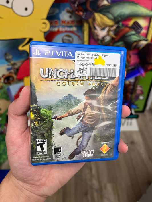 Uncharted: Golden Abyss PS Vita CIB