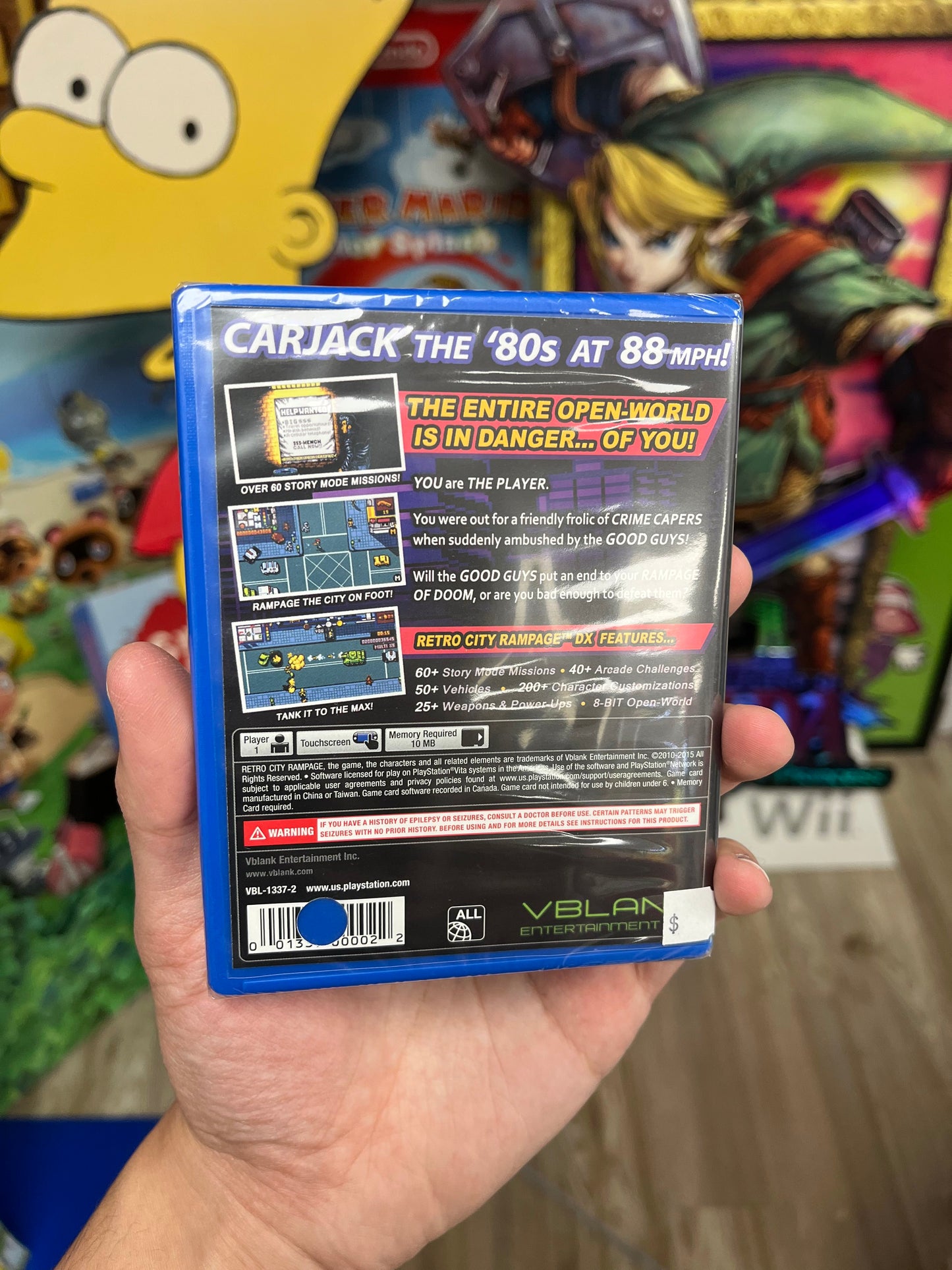 Retro City Rampage DX PS Vita SEALED