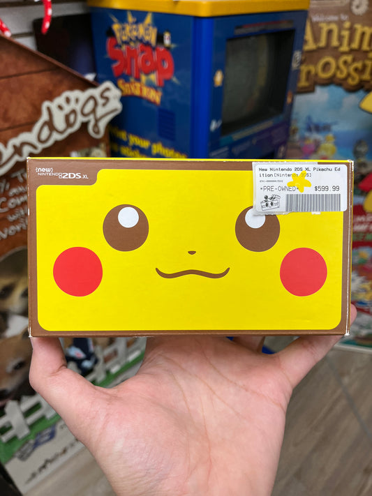 New Nintendo 2DS XL Pikachu Edition