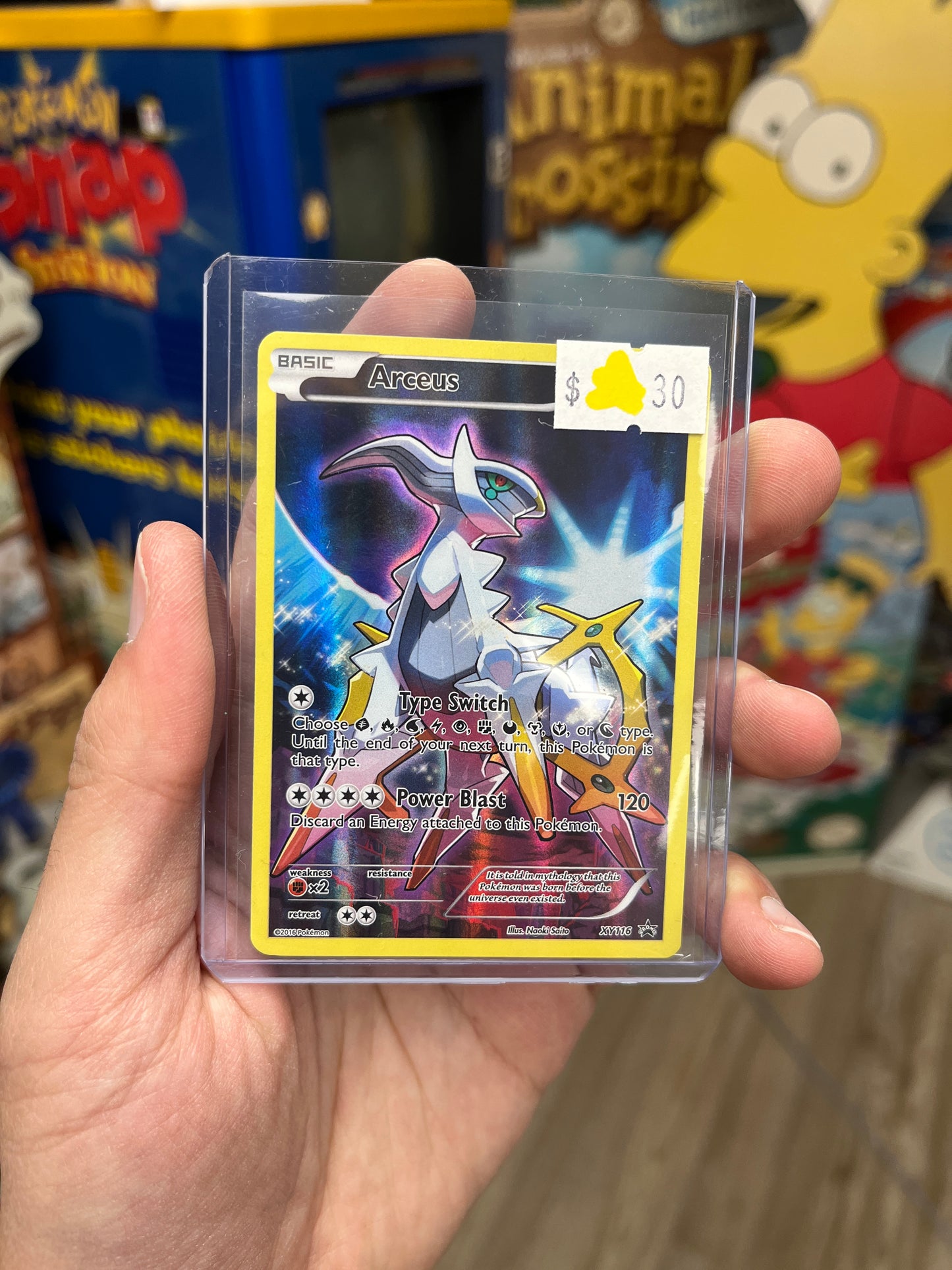 Arceus XY116 Promo LP