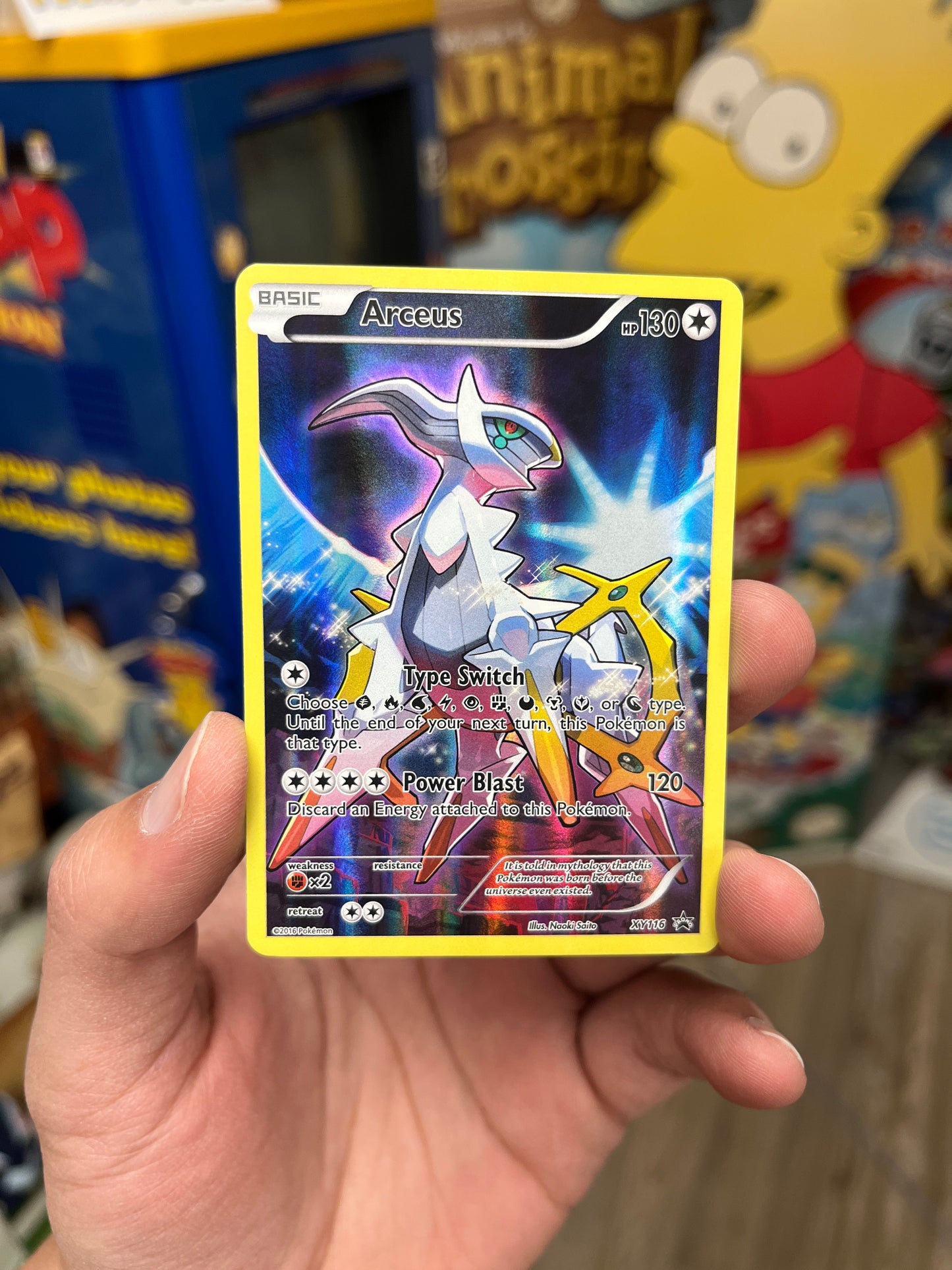 Arceus XY116 Promo LP