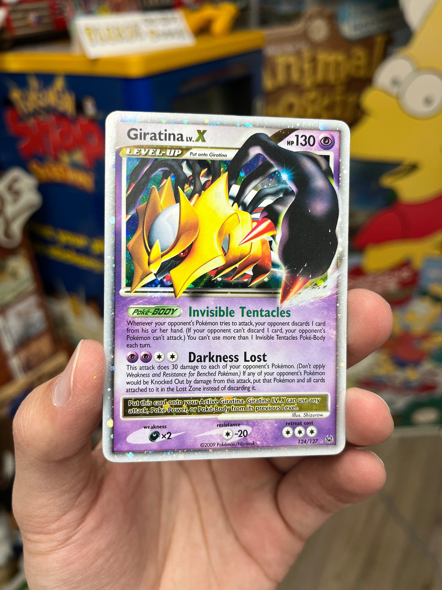 Giratina Lv. X 124/127 LP/MP