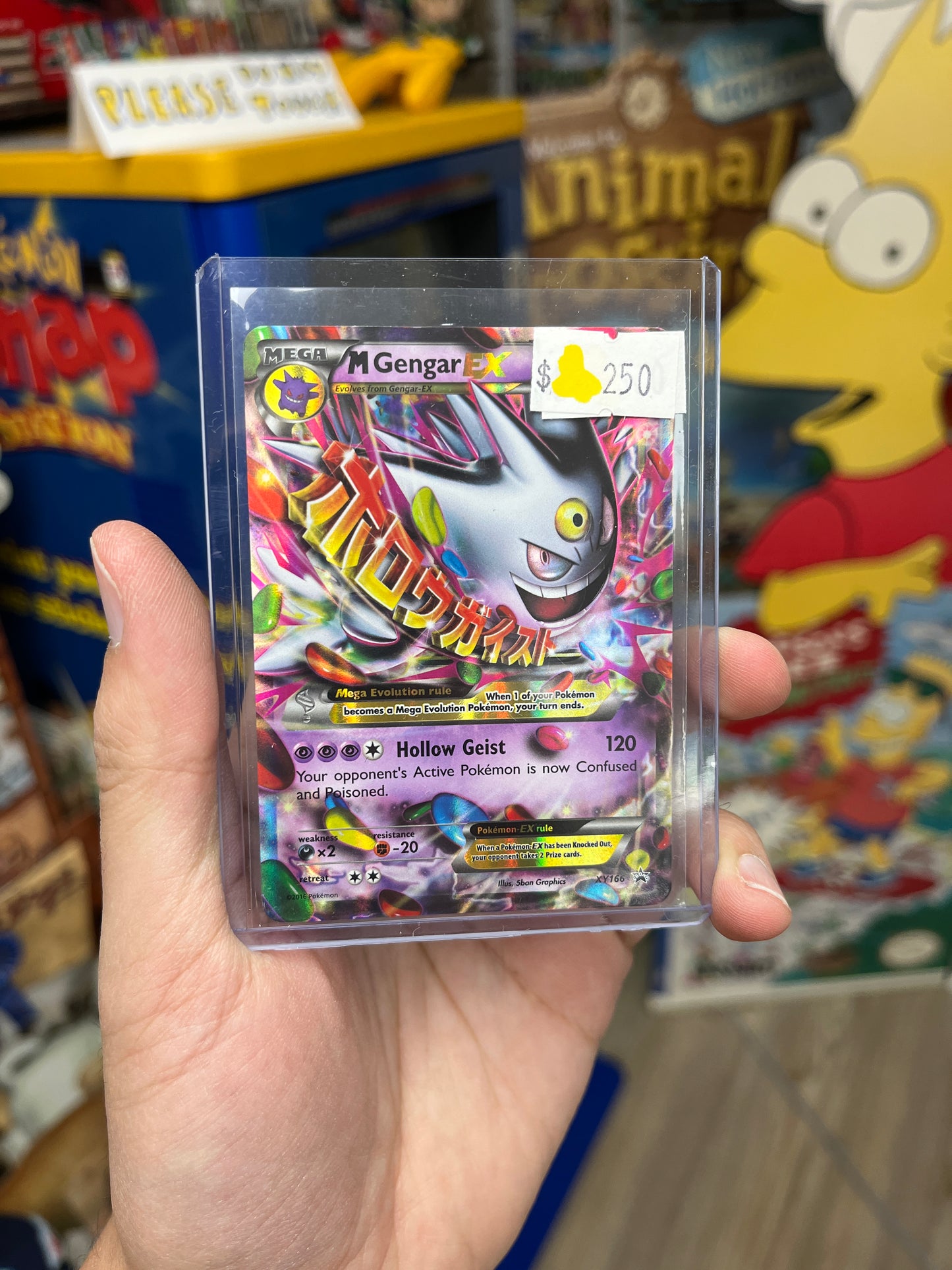 M Gengar EX XY166 Promo (Please Read Description)
