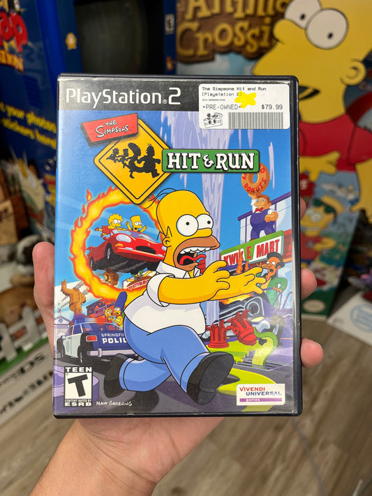 Simpson's Hit & Run PS2 Complete