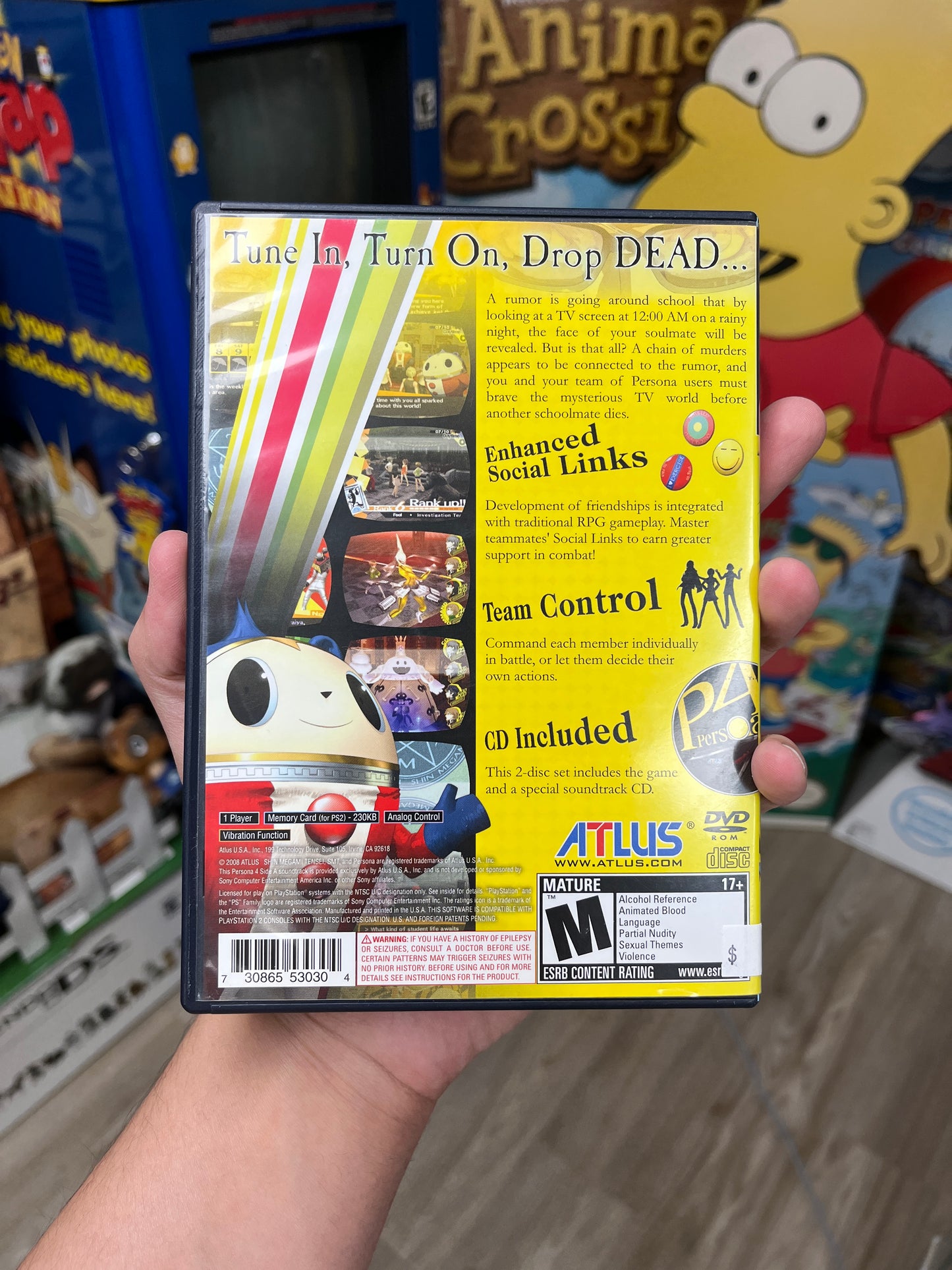 Persona 4 PS2 Complete
