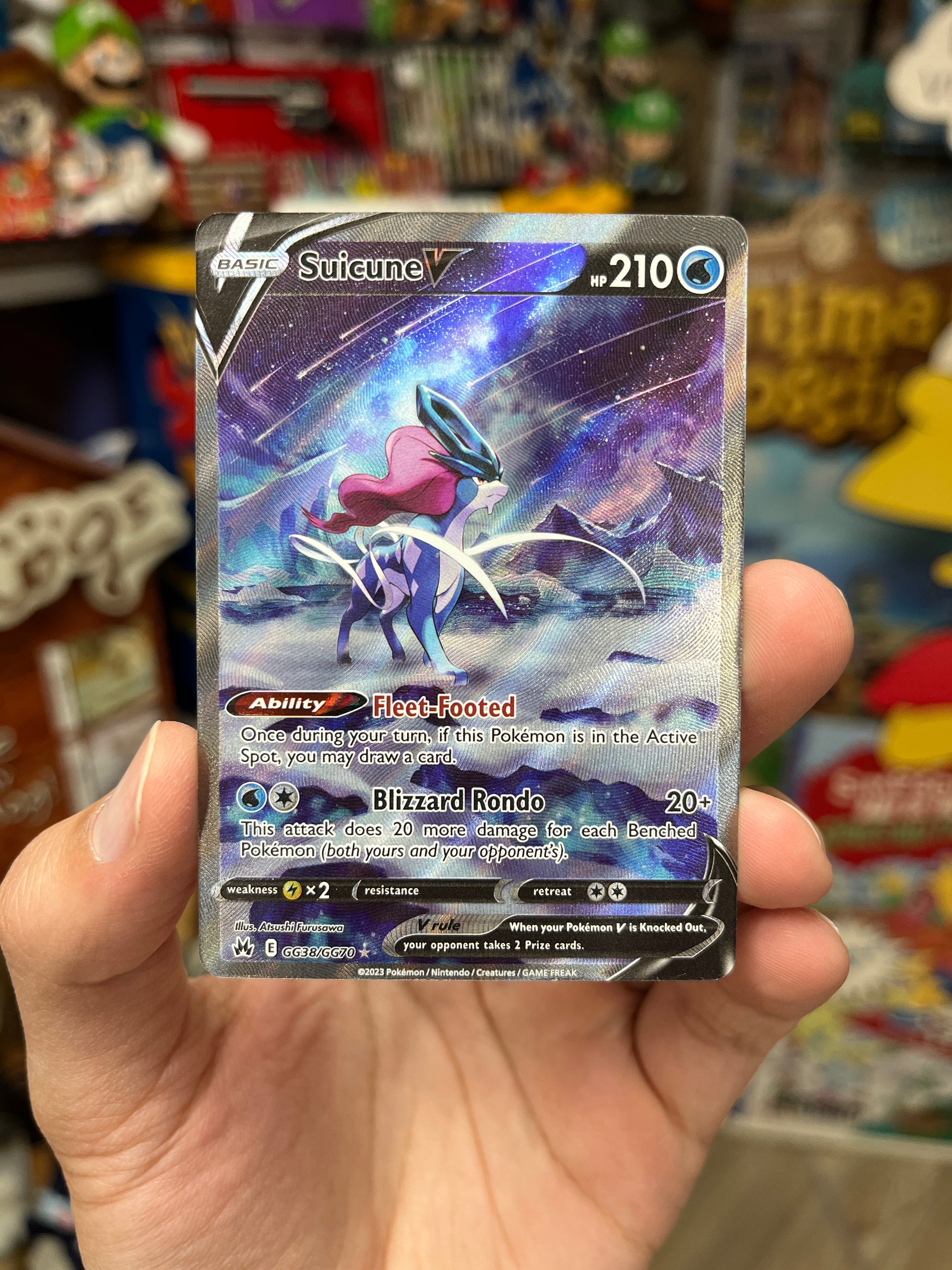 Suicune V GG38/GG70 NM/LP – CakeHoarder Games
