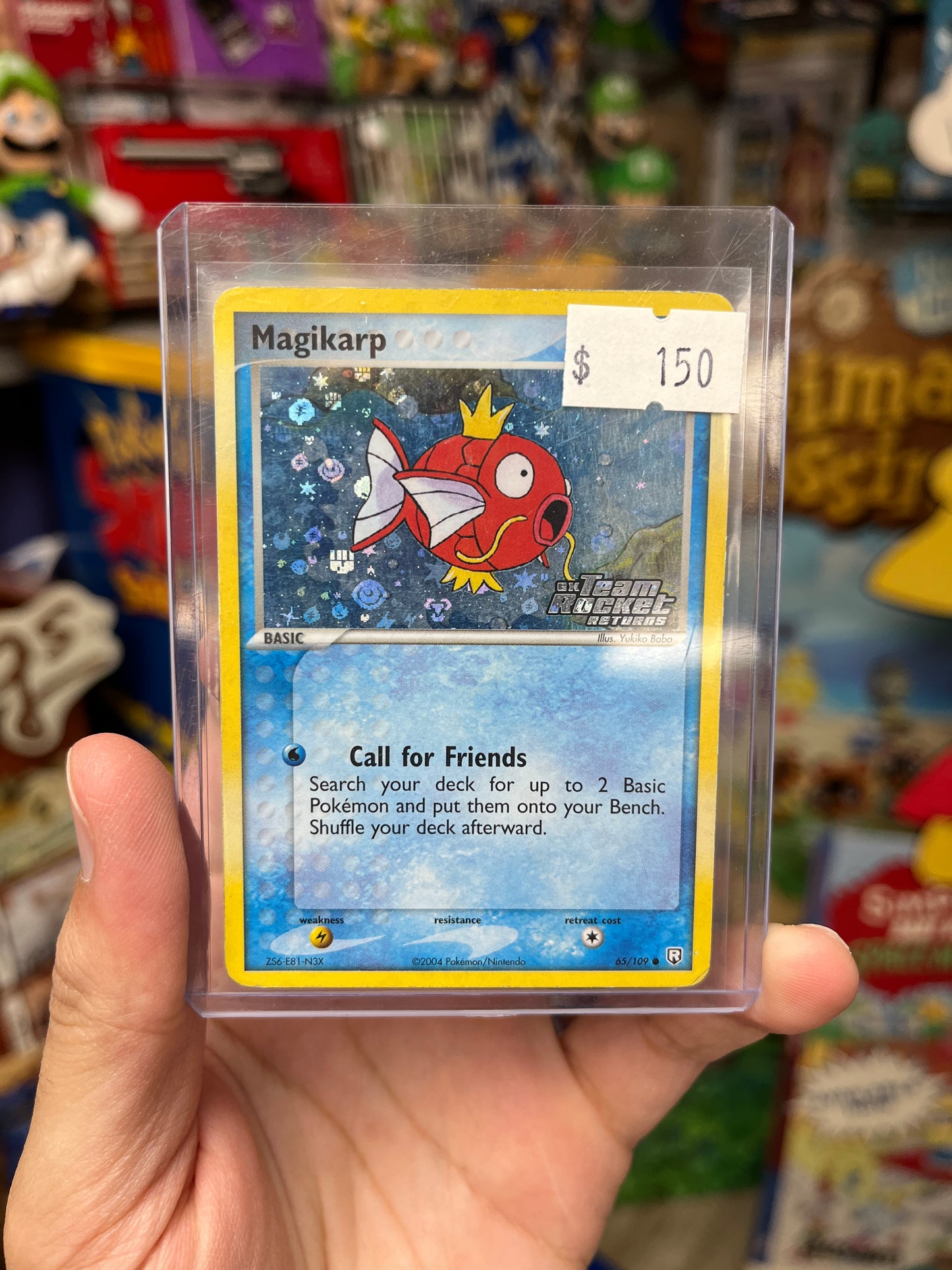 Magikarp 65/109 Reverse Stamped HP