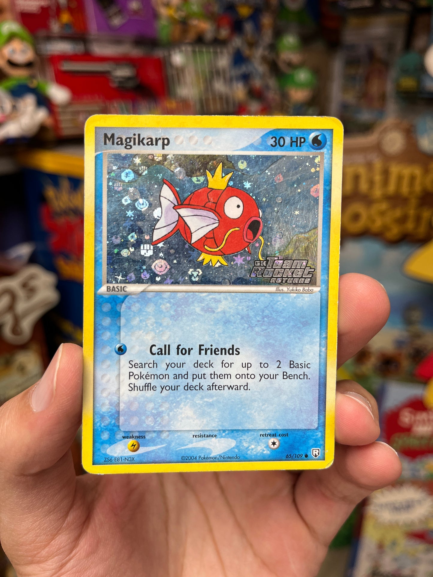 Magikarp 65/109 Reverse Stamped HP