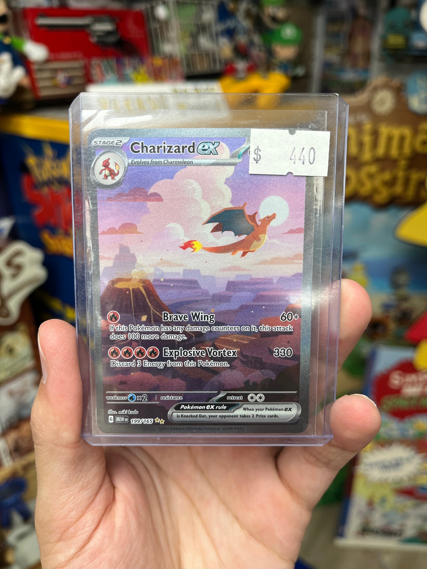 Charizard ex 199/165 NM/LP